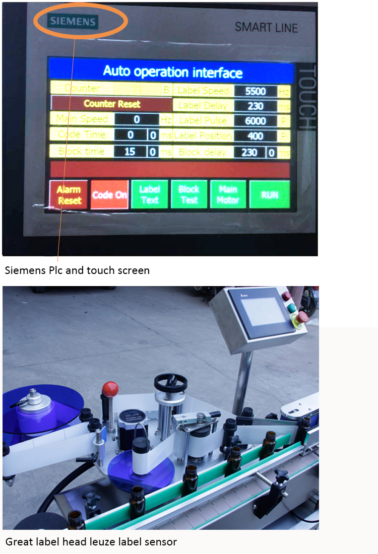 Labrwr Lapio Botel Rownd Awtomatig