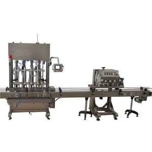 Offer potelu hylif awtomatig Peiriant llenwi alcohol meddygol 50ml